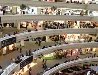 Bustling marketplace at AmericasMart.